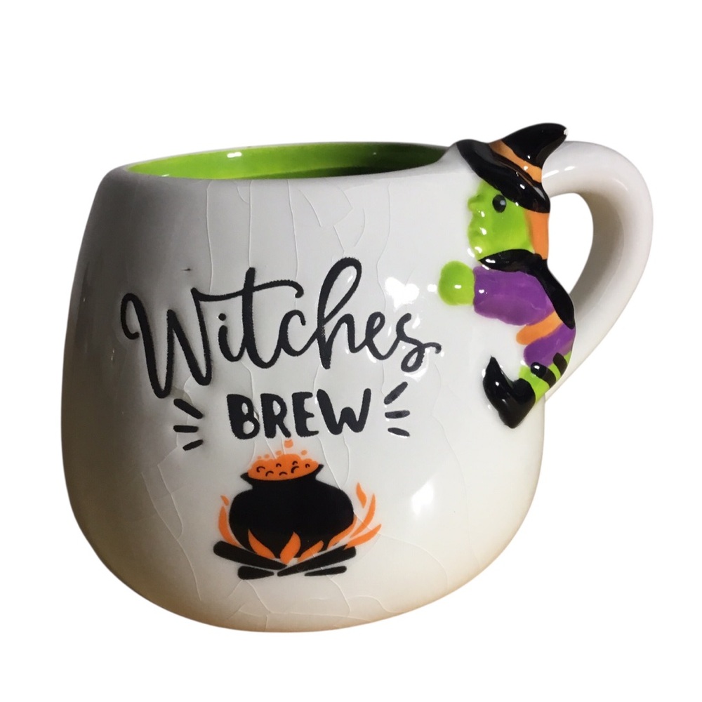 WITCHES BREW Coffee Mug Eccolo 2021 Ceramic Halloween Mug